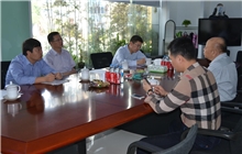 甘肃省兰州新区领导一行莅临澳门在线博彩考察指导